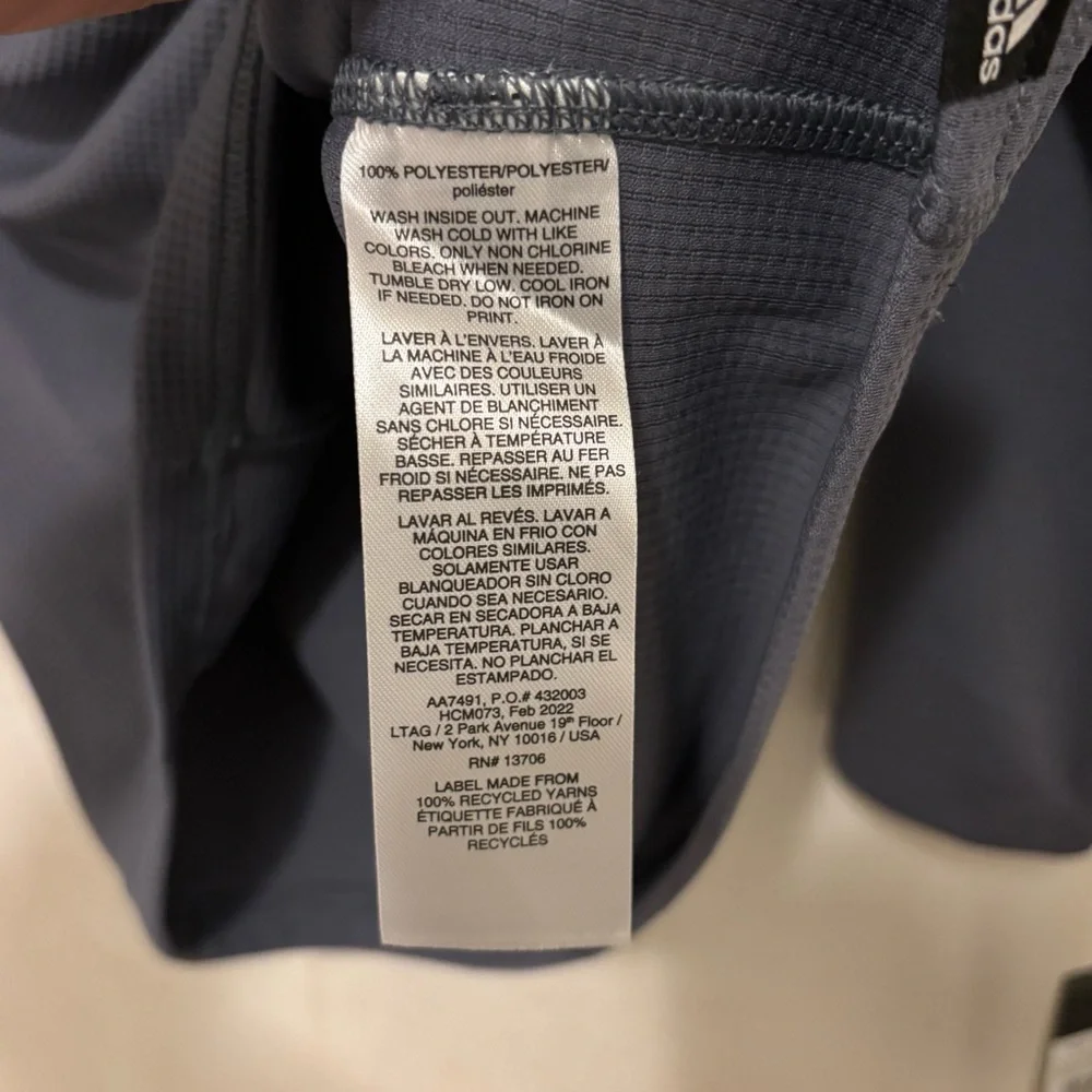 Adidas boys Thermal hoodie! NWT! - Picture 5 of 10